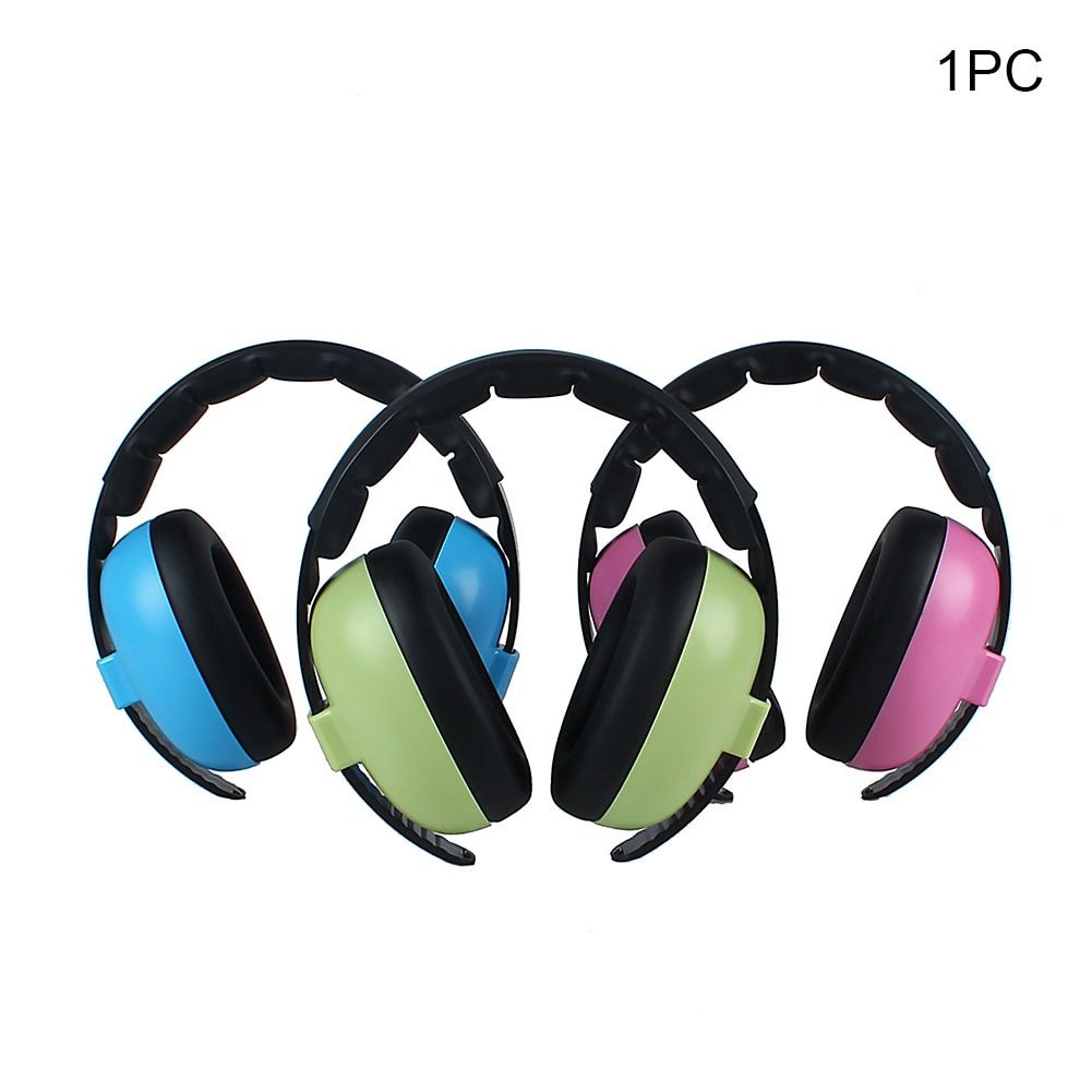 Baby Kids Headphone Ear Protection Care Home Soft Earmuff W