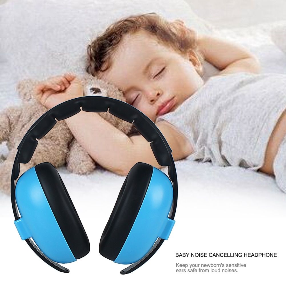 Baby Kids Headphone Ear Protection Care Home Soft Earmuff W