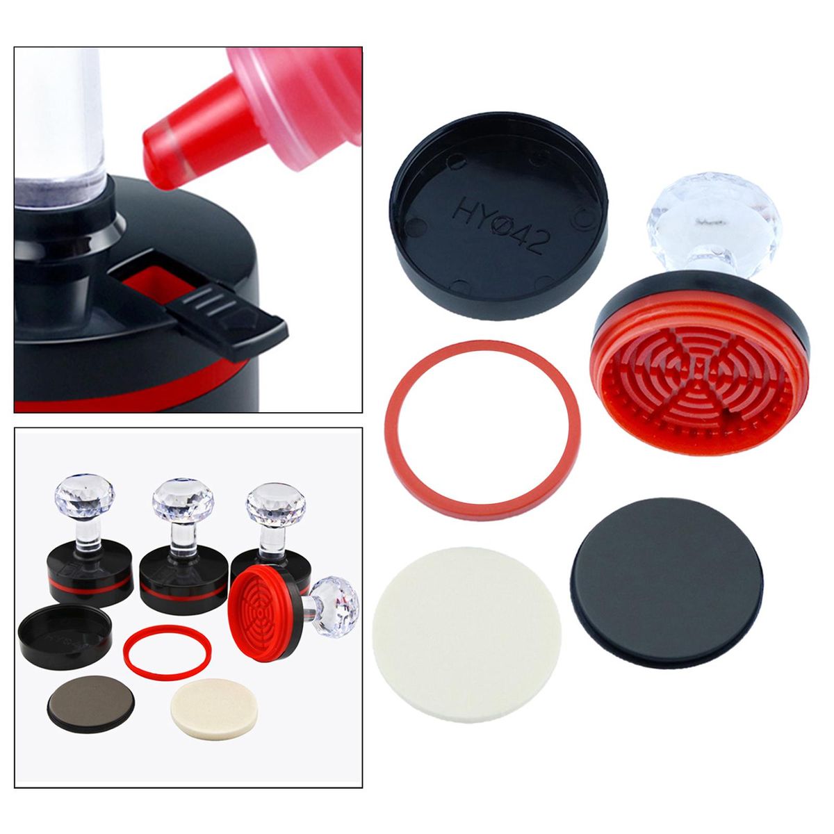 Empty Sealing Stamp For Farm Traditional Stamps For Home Round 42mm