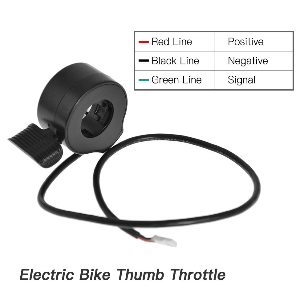 Electric Bike Thumb Throttle Universal E-bike Thumb Throttle