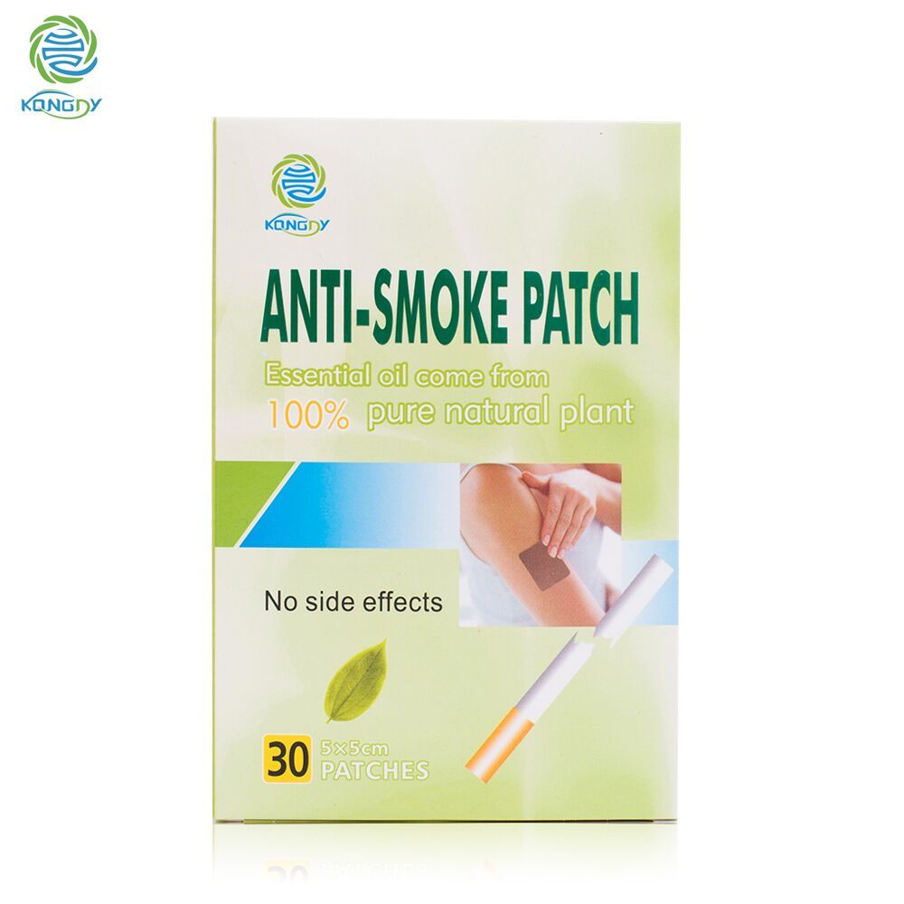 Men CM Anti-smoke 5*5 Care Pieces Natural Patch Ingredient Health Boxes Smoking Patch Pad Stop Give KONGDY 2 For 60 Up / Smoking