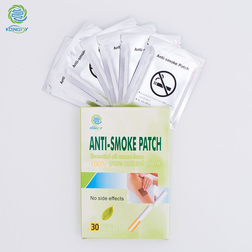 Men CM Anti-smoke 5*5 Care Pieces Natural Patch Ingredient Health Boxes Smoking Patch Pad Stop Give KONGDY 2 For 60 Up / Smoking