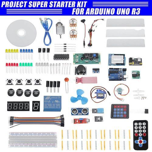 Project Super Starter Kit Set Fits For Arduino UNO R3 Mega