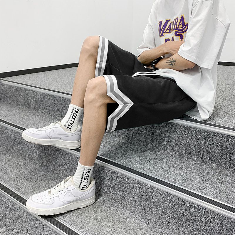Kings-Kartel Black Stylish Shorts
