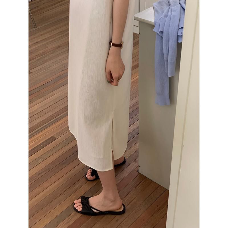 TG Clean Edition Versatile Strap Dress for Women 2023 Spring New Sexy Little Show Slim Drop Long