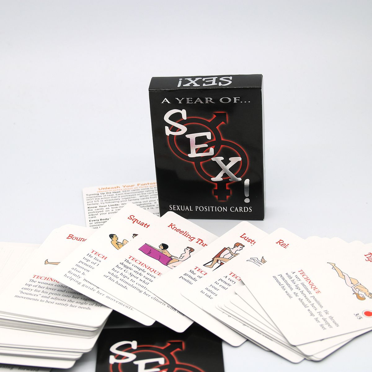 Sexual Position Game Cards Different Sex Style