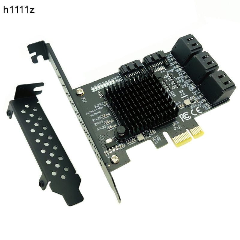 8 Port SATA 3 PCI Express Expansion Card PCI-E SATA Controller PCIE 1X To SATA Card SATA3.0 6Gb