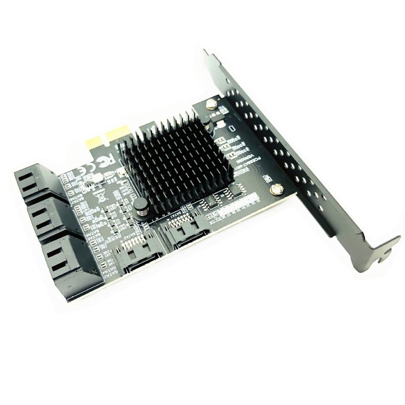 8 Port SATA 3 PCI Express Expansion Card PCI-E SATA Controller PCIE 1X To SATA Card SATA3.0 6Gb