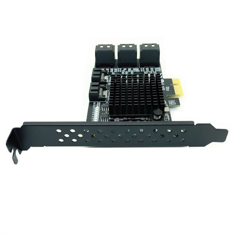 8 Port SATA 3 PCI Express Expansion Card PCI-E SATA Controller PCIE 1X To SATA Card SATA3.0 6Gb