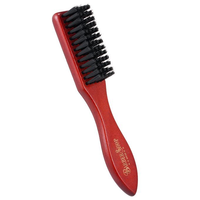 Beard Brush Soft Bristles Wooden Handle Beard Grooming