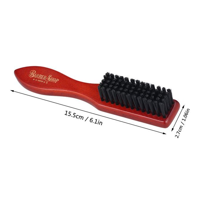 Beard Brush Soft Bristles Wooden Handle Beard Grooming