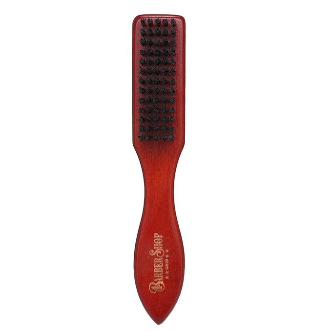Beard Brush Soft Bristles Wooden Handle Beard Grooming