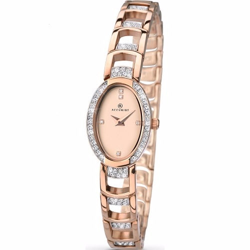 8037 Ladies Rose Gold Bracelet Watch