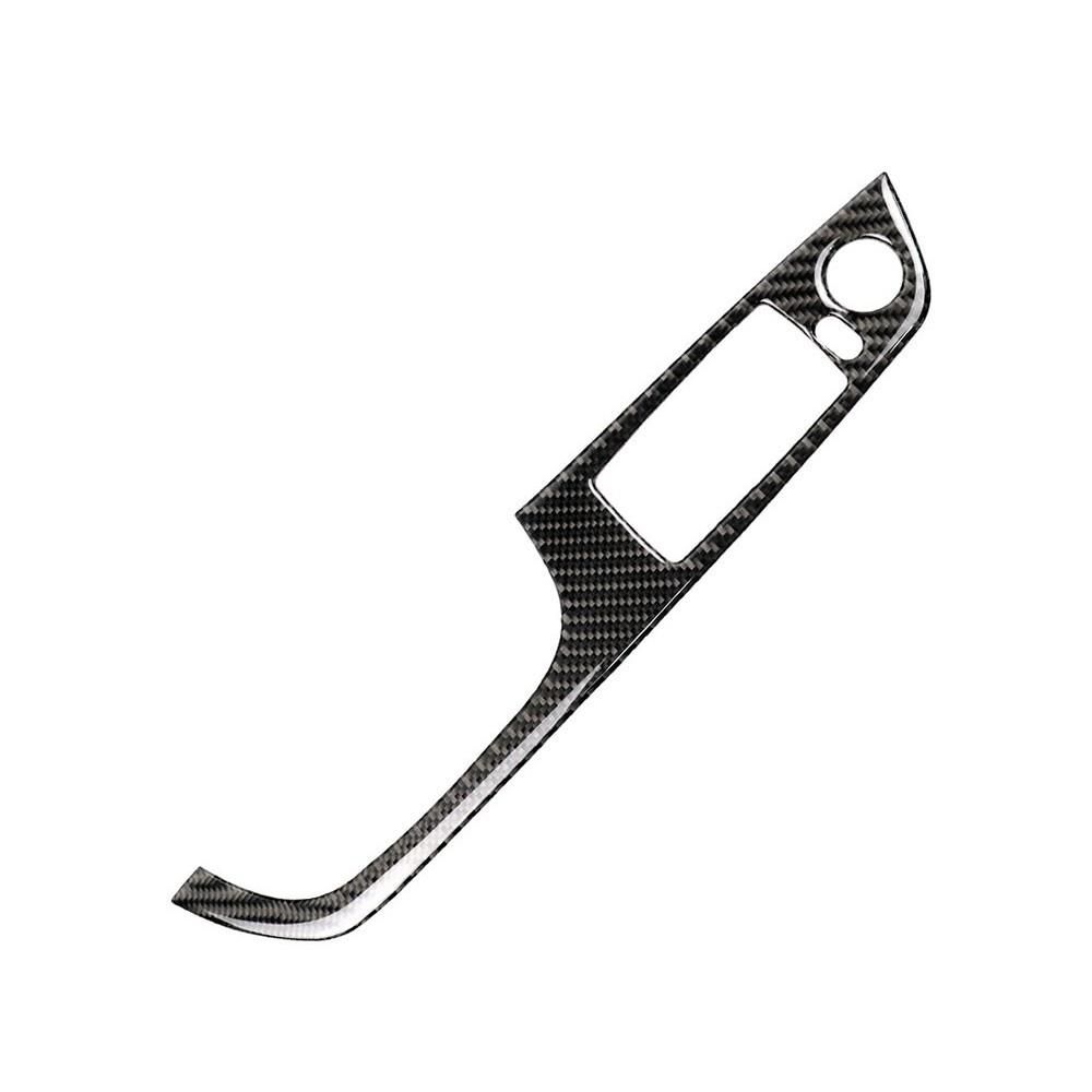 Carbon Fiber Window Lifter Switch Buttons Decorative Frame Cover Trim Interior Molding Sticker for BMW E90 E92 E93 3series 2005-2012