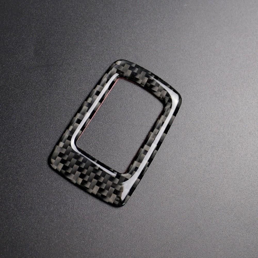 Carbon Fiber Window Lifter Switch Buttons Decorative Frame Cover Trim Interior Molding Sticker for BMW E90 E92 E93 3series 2005-2012
