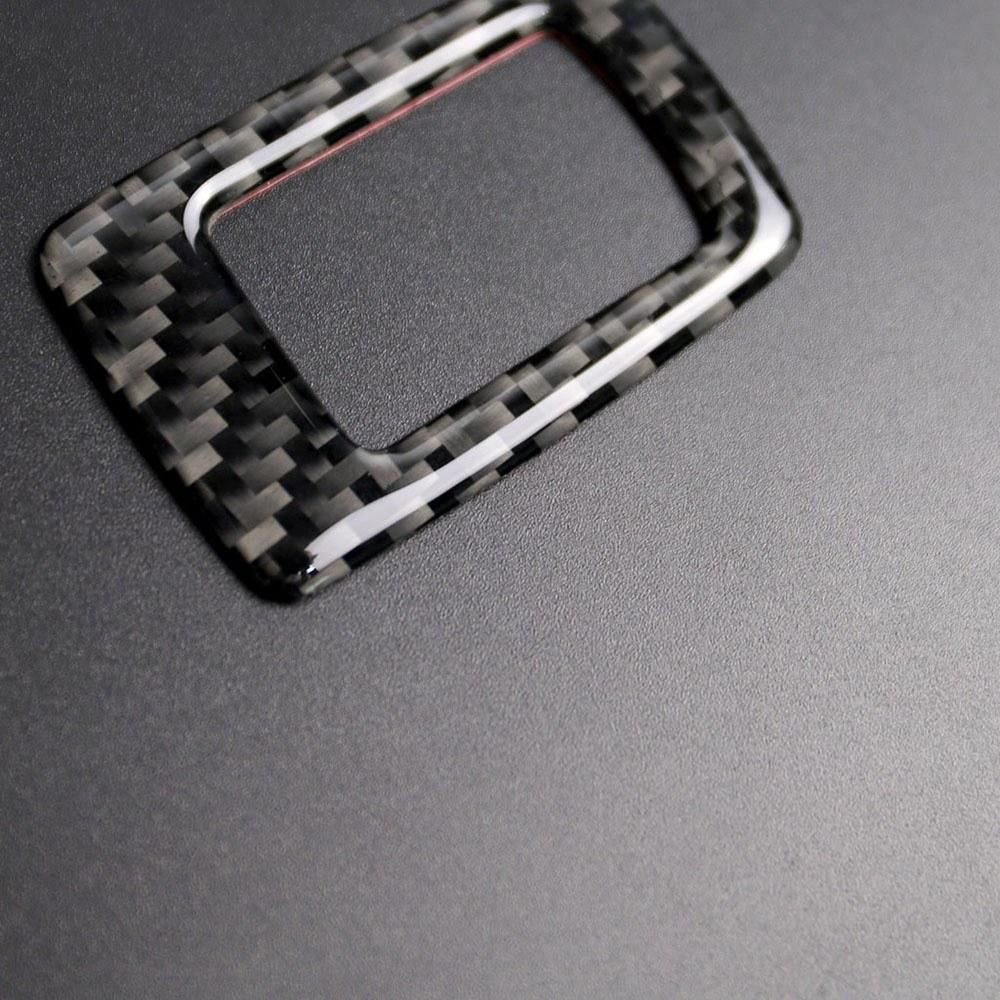 Carbon Fiber Window Lifter Switch Buttons Decorative Frame Cover Trim Interior Molding Sticker for BMW E90 E92 E93 3series 2005-2012