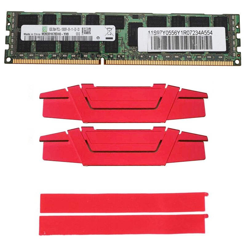 8GB DDR3 1333MHZ Ecc Memory Ram+Cooling Vest PC3L-10600R