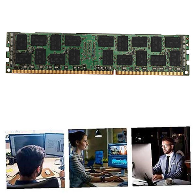8GB DDR3 1333MHZ Ecc Memory Ram+Cooling Vest PC3L-10600R