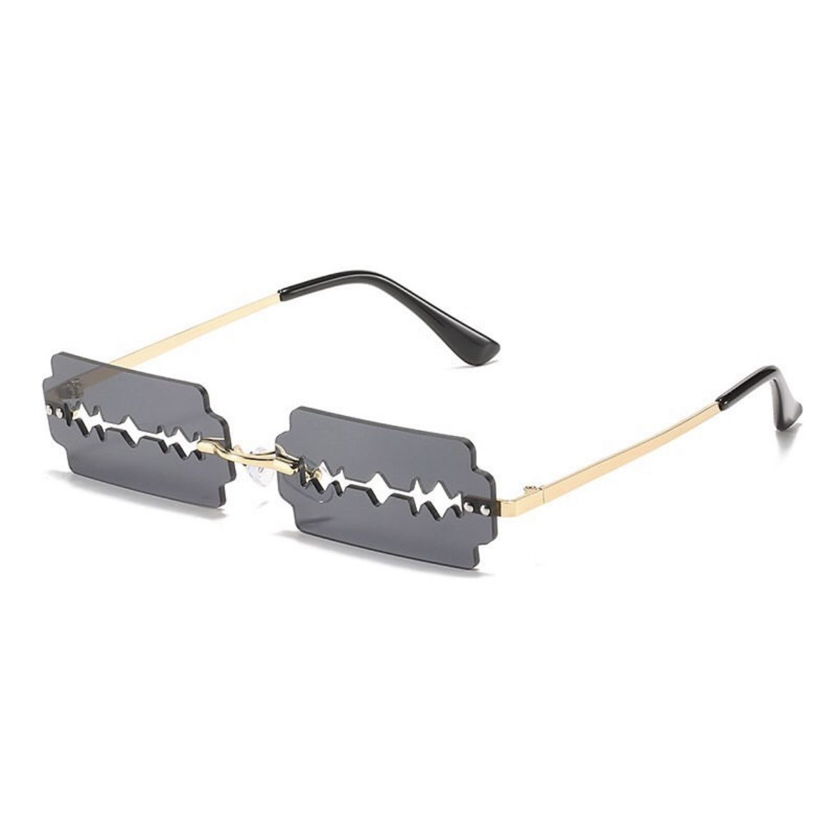 Blade Design Sunglasses- Black