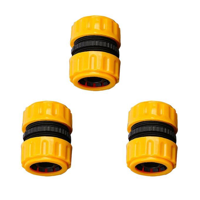 3pcs 5/8" Compatible Watering Accessories Water Hose Pipe Connector