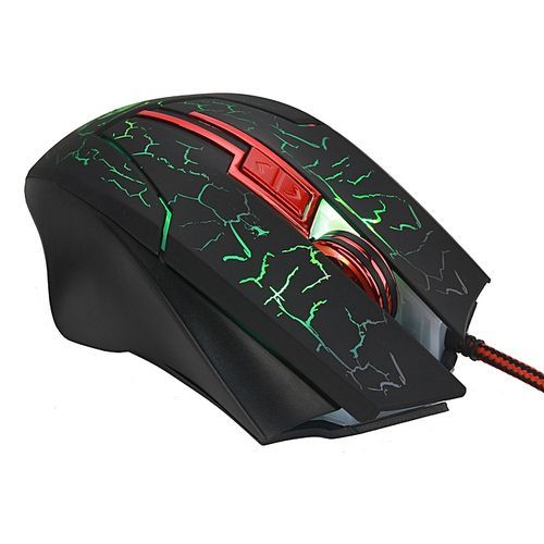 Koaisd Computer Accessories 5500 DPI Optical USB Wired Gaming Mouse Mice For PC Laptop Computer BK