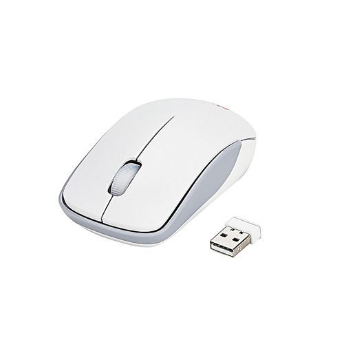 Koaisd Computer Accessories MC-Siate Wireless Optical Mouse 2.4GHz Quality Mice USB 2.0 Receiver For PC WH