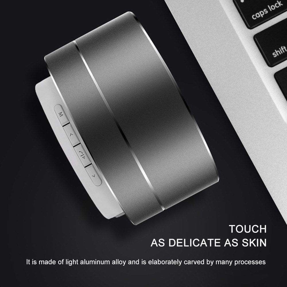 Rechargeable Portable BT Speaker Pluggable Headset AUX Mini