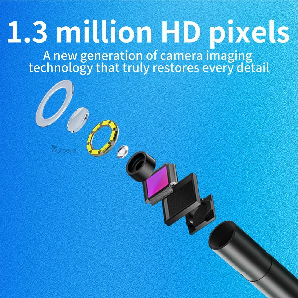 Endoscope Camera For IPhone APPLE 8MM Cars Endoscopic Hard