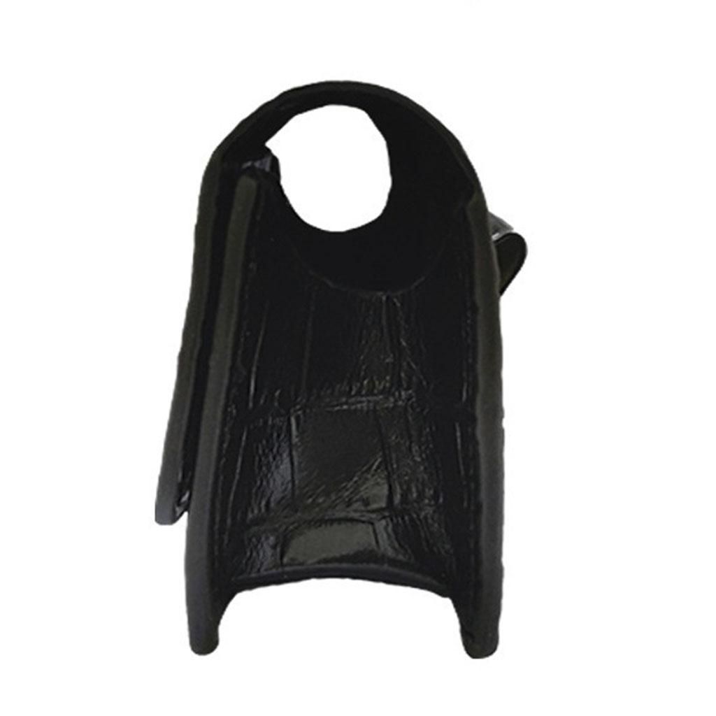 Compact Golf Rangefinder Case Protector Leather Fanny Pack Black