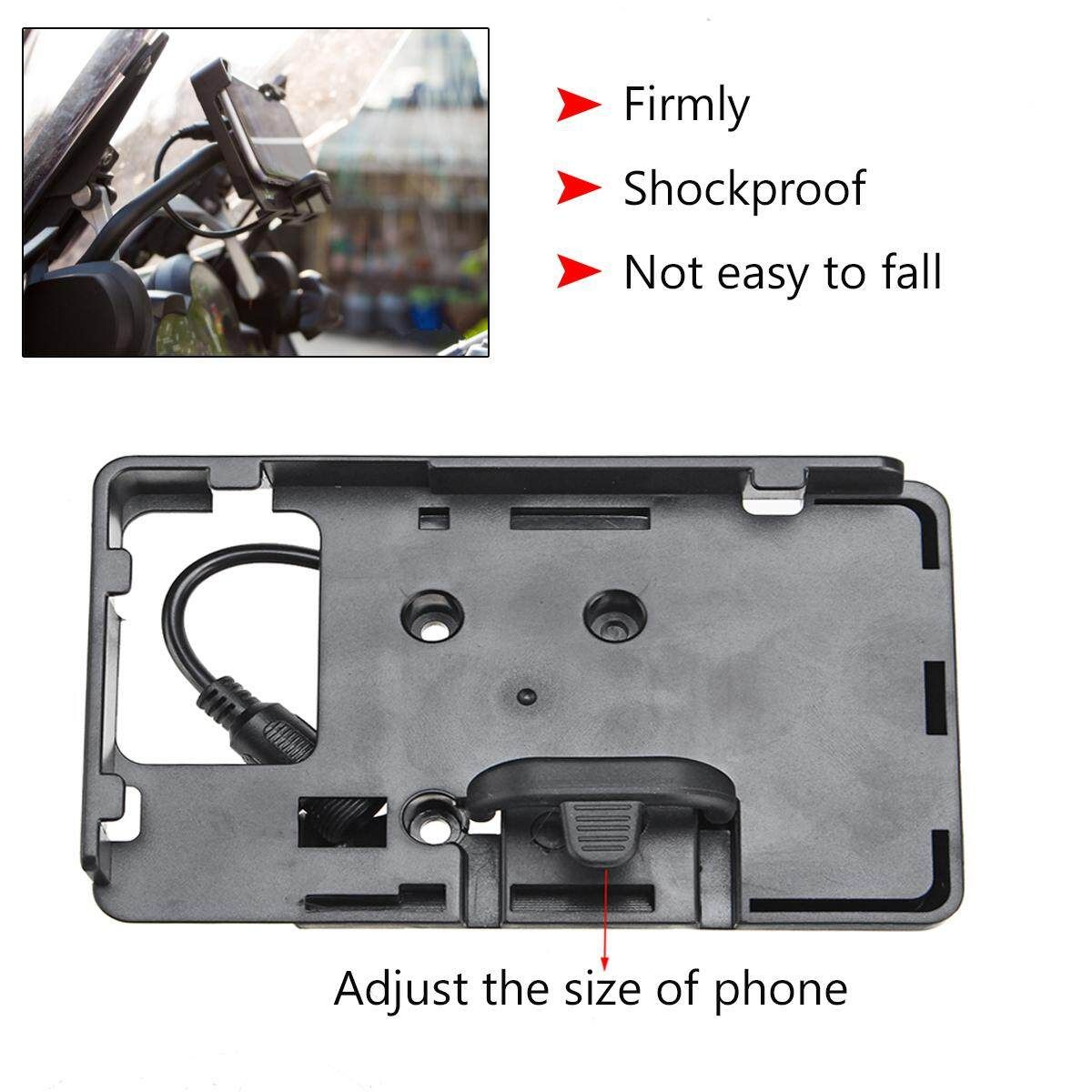 Motorcycle Mobile Phone Navigation Bracket For BMW R1200GS F700 800GS CRF1000L