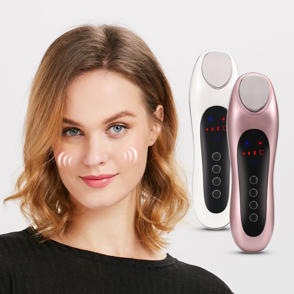 Cold / Heat Ion Beauty Instrument Facial Skin Care Tool