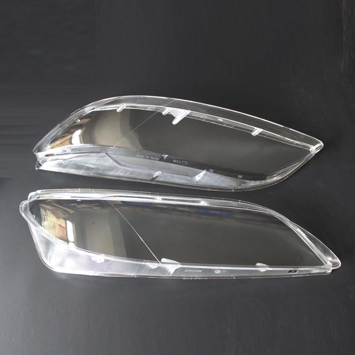1 Pair Headlight Cover Clear Lens Left & Right Replacement for Mazda 6 2003-2007