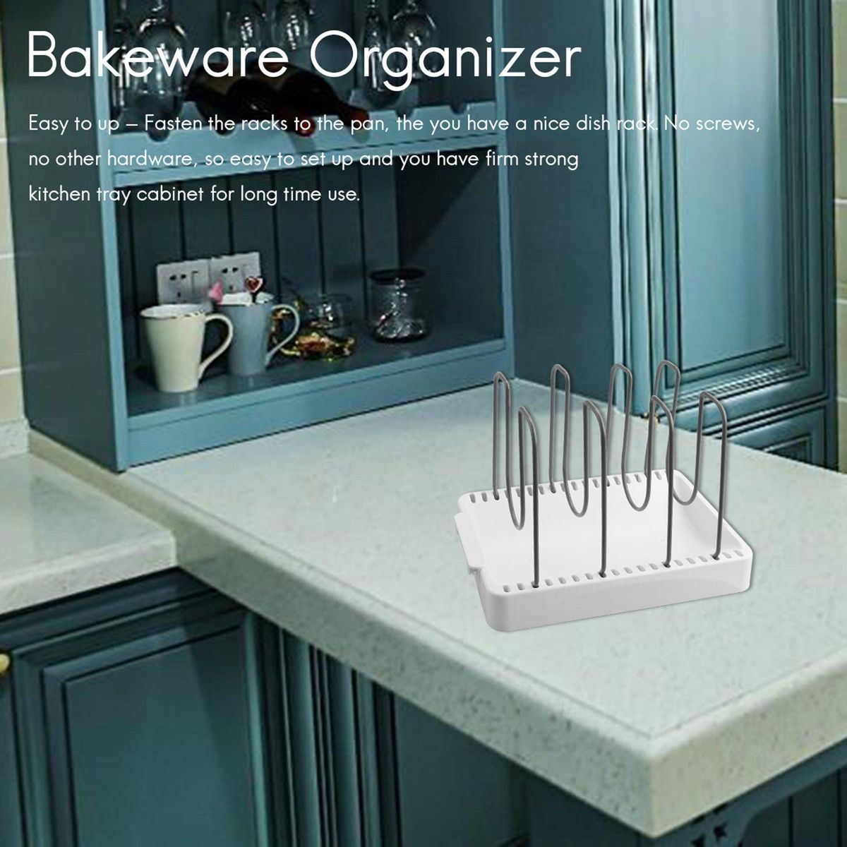 Adjustable Organizer, Organizer for Lid  Cutting Board
