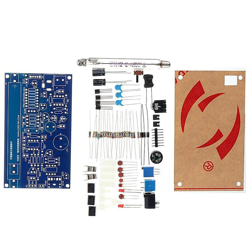 Unassembled DIY Geiger Counter Parts Kit Module Nuclear