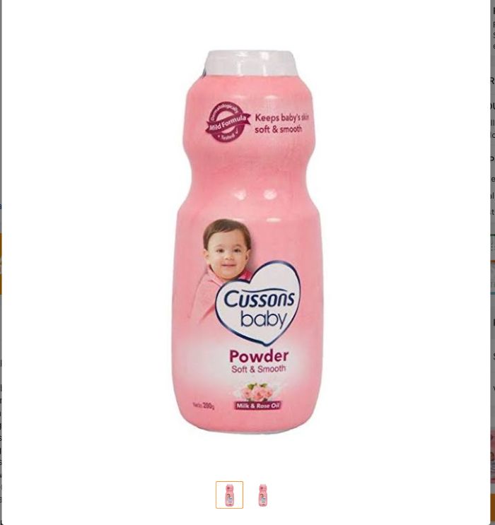 Soft And Smooth Cussons Baby Powder