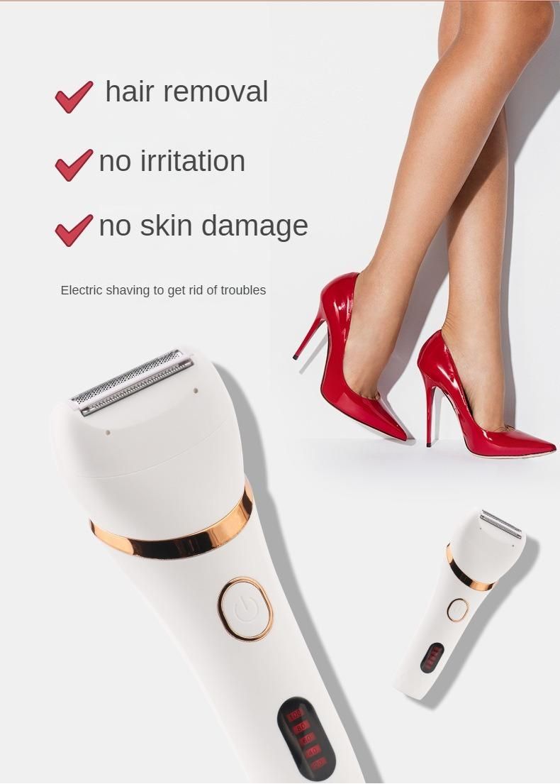 Women's Multifunctional Shaving Face Washer Electric Massager Beauty Three-in-One Beauty Instrument