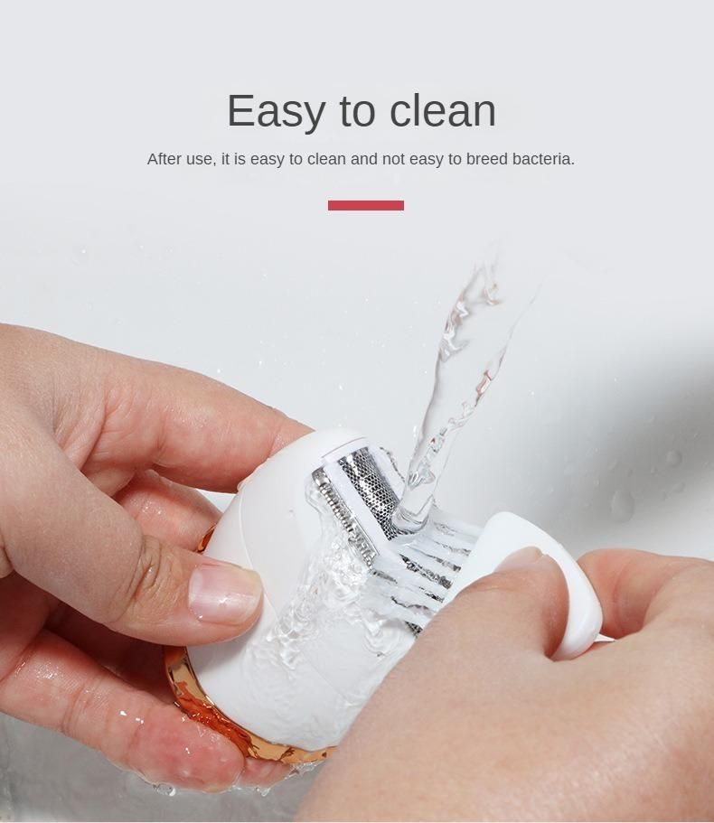 Women's Multifunctional Shaving Face Washer Electric Massager Beauty Three-in-One Beauty Instrument