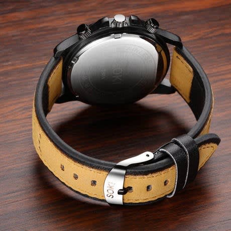 Men's Sport Military Quartz Wrist Watch-light Brown