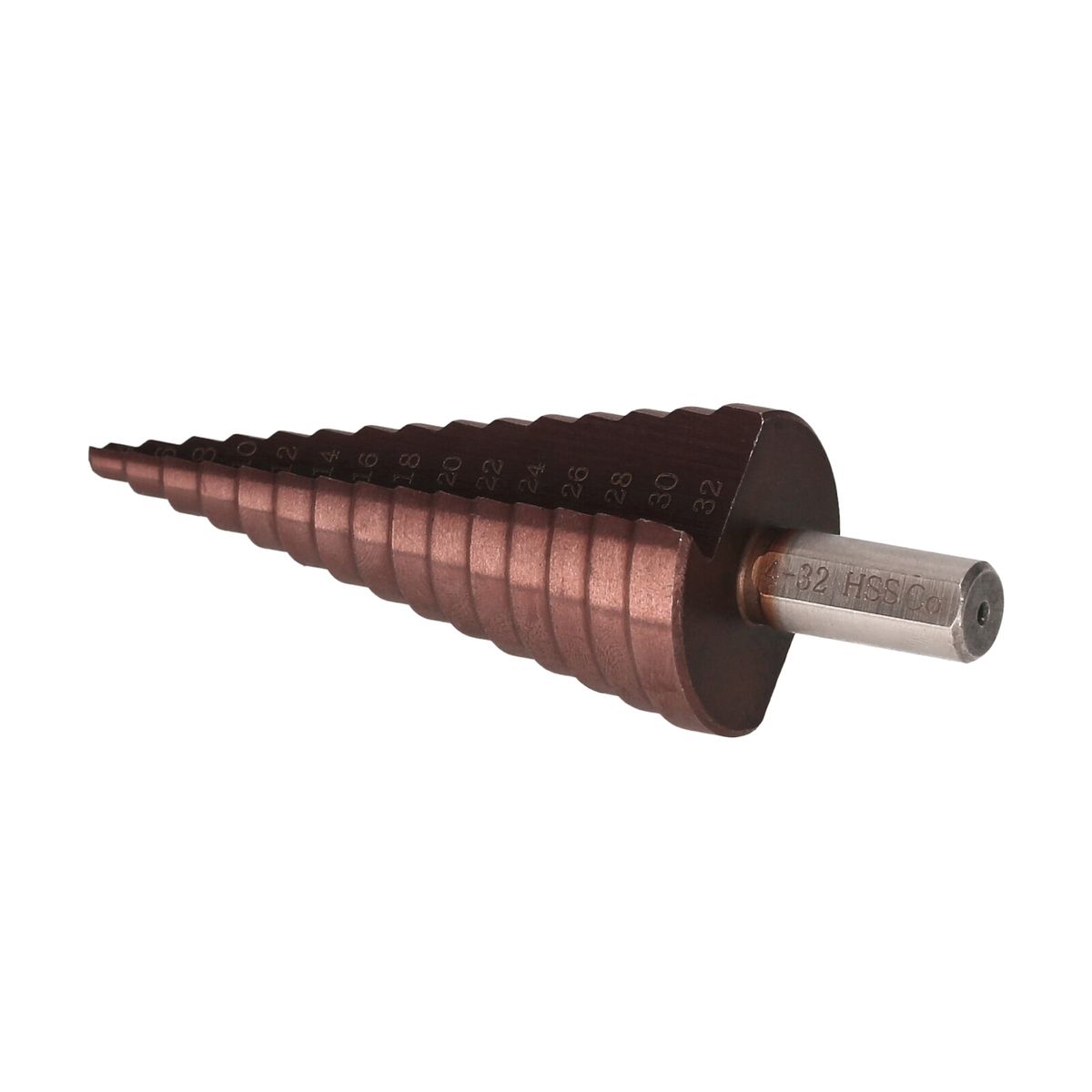 Step Drill Bit 15 In 1 High Speed Steel Drill 4 To 32mm For