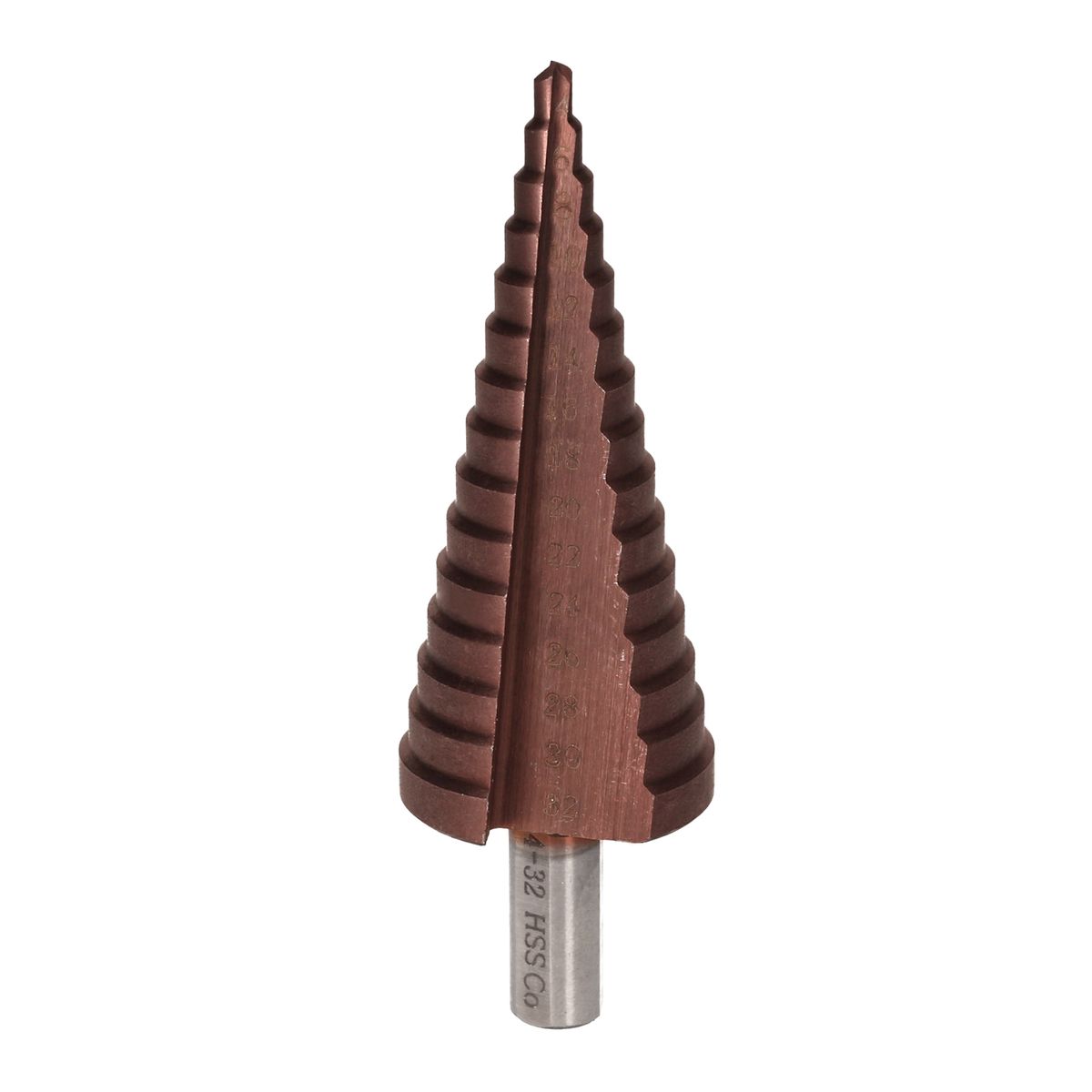 Step Drill Bit 15 In 1 High Speed Steel Drill 4 To 32mm For