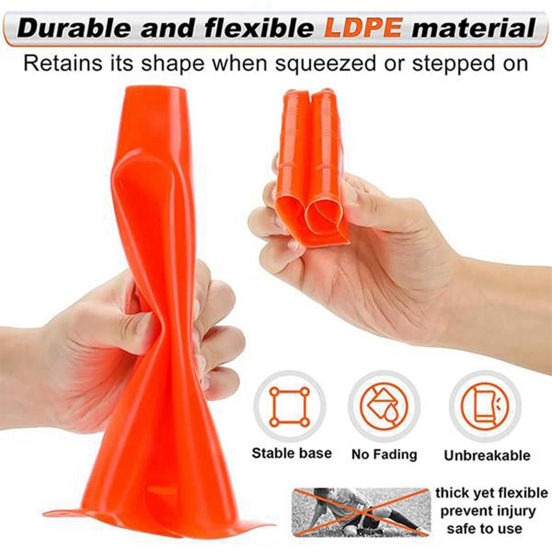 28 Pack Sports Cones,Soccer Cones for Training,Disc Sports