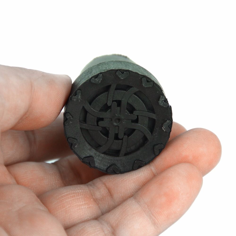 1pcs 19mm Bottom Soft Gum Rubber Pads Walking Hiking Sticks
