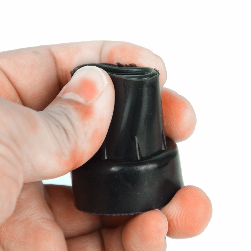 1pcs 19mm Bottom Soft Gum Rubber Pads Walking Hiking Sticks