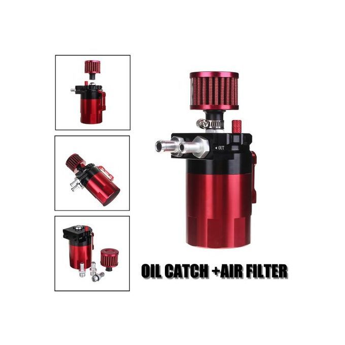 Aluminum Baffled Car Oils Tank Reservoir Separator
