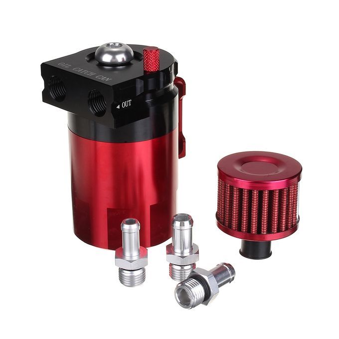 Aluminum Baffled Car Oils Tank Reservoir Separator