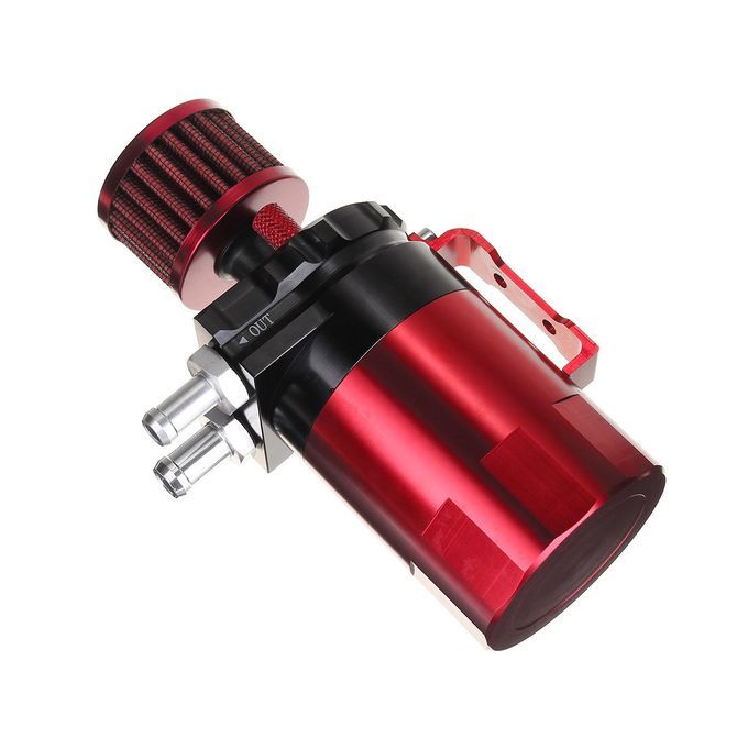 Aluminum Baffled Car Oils Tank Reservoir Separator