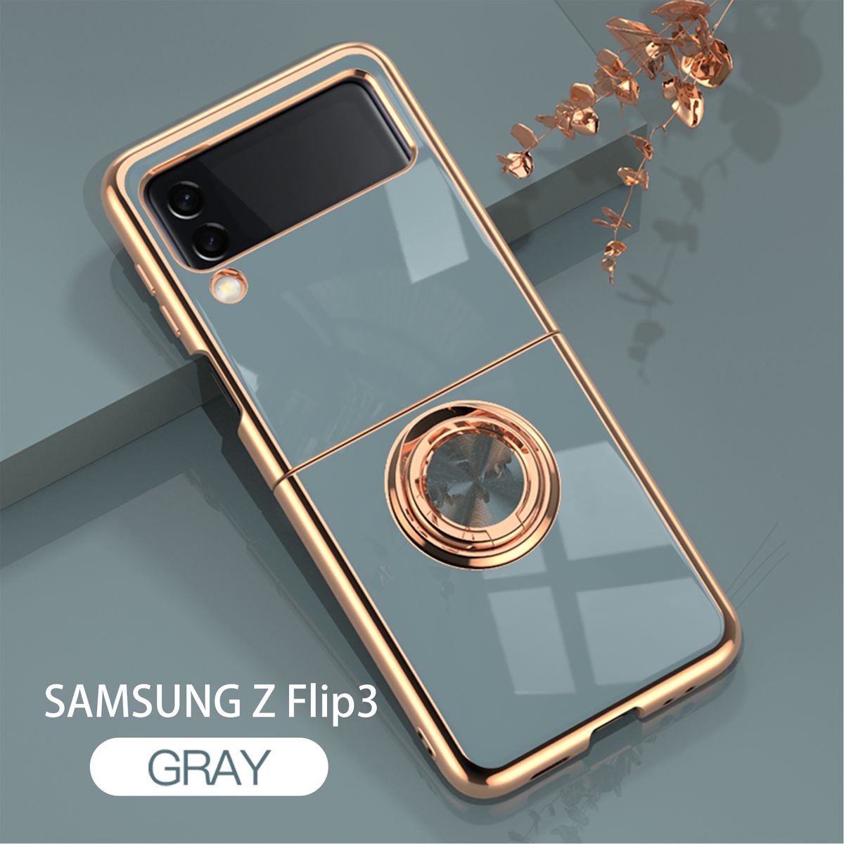 Luxury Suitable For SAMSUNG Galaxy Z Flip 3-Gray