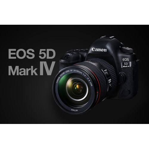 Canon EOS 5D Mark IV Digital SLR Camera (Body Only) GPS Wifi 4K Professional Camera With 2 Batteries