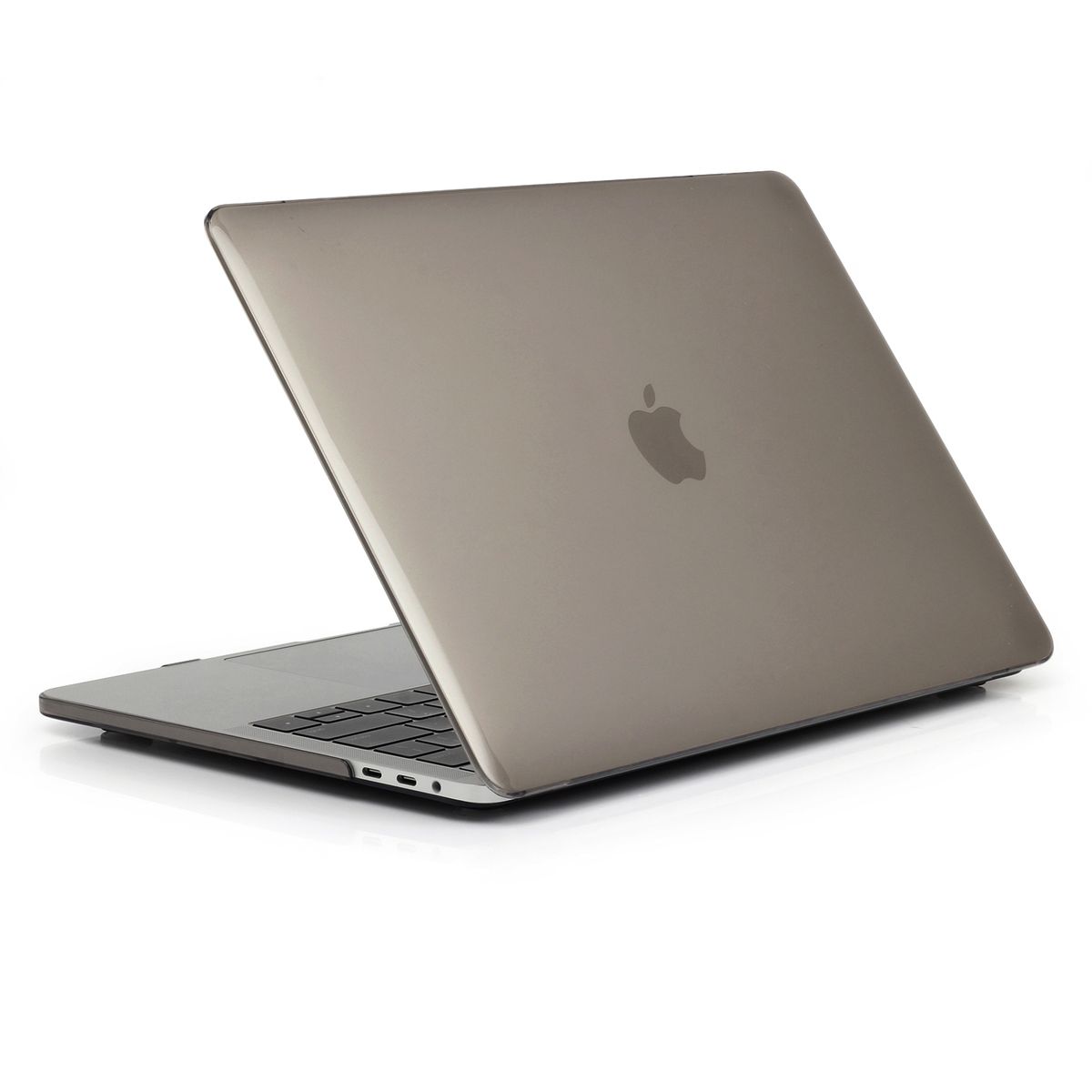 13" Pro (USB-C Port) Case, Crystal Hard Rubberized Cover For 2016-2018 Macbook Pro 13.3 Inch With/without Touch Bar, Grey