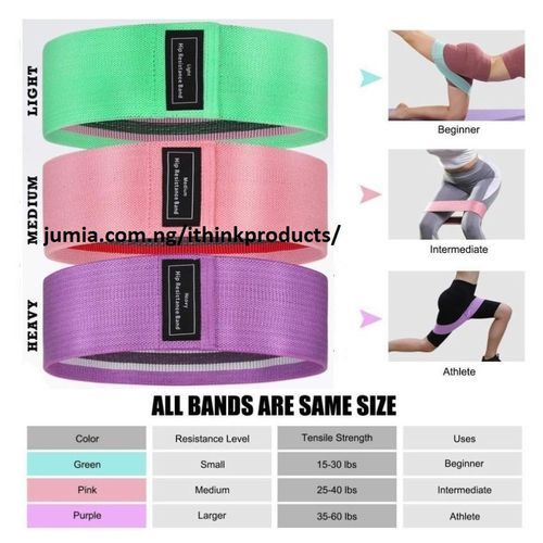 Resistance Bands Set Fitness Exercise Bands Elastic Workout Bands Booty Yoga Sports Fitness Bands